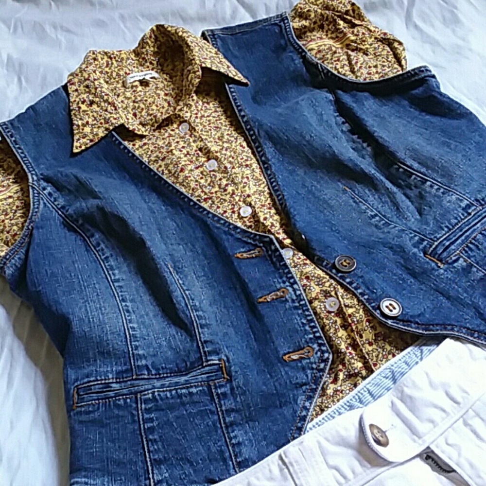 a.n.a jean vest